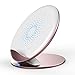 Produktbild AURSEN Fast Wireless Charger, 10W Qi Kabelloses Ladegerät Ständer für Samsung Galaxy S9/S9 Plus/S8/S8+/Note 9/Note 8/S7/S6, Induktive Ladestation für iPhone X/8/8 Plus/XR/XS Max - Rose Gold