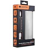 Canyon CNE-CPB130W Battery charger for portable device 13000 mAh (White) Can charge 2 devices at the same time