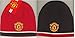 Produktbild Manchester United officiel REVERSIBLE BLANC ROUGE & NOIR CRESTED Bonnet casquette