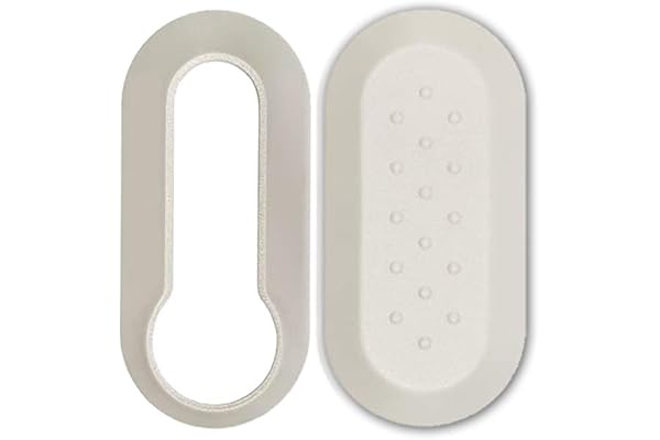 Coque en ABS pour clé de voiture à 3 boutons (Fiat, Lancia), plusieurs couleurs disponibles gris