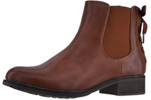 Elara Bottes Femme Chelsea avec Noeud Chunkyrayan