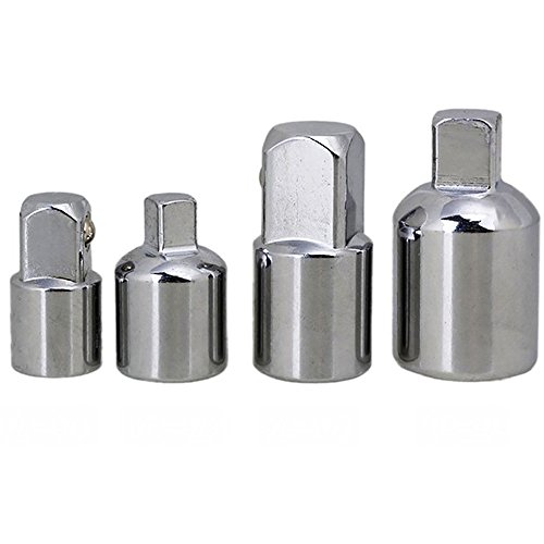 MCTECH® 6-tlg Steckschlüssel Nuss Adapter für Ratschen und Knarren 1/4″ 3/8″ 1/2″ und 3/4″ - 4