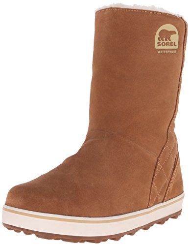 Sorel Glacy, Botas de Nieve para Mujer, Marrón (Elk 286), 41 EU