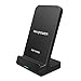 Produktbild RAVPower kabelloses stehendes Ladegerät mit 2 Spulen, 10-W-Qi-Schnellladegerät für Galaxy S8 Note 8, 5-W-Standardladegerät für iPhone X/iPhone 8/8 Plus und alle Qi-fähigen Geräte