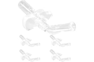 Healvian 5PCS Punte Di Cannuccia In Silicone Bottiglia Di Latte Cannuccia Biberon Valvole A Morso Cannucce Di Ricambio Cannucce Riutilizzabili Di Ricambio Per Bambini