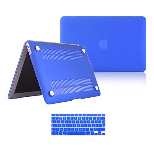Crystal Hard Shell Case Cover Für 27,9 cm Apple MacBook Air 29,5 cm (Modelle A1370 und A1465) – Blau
