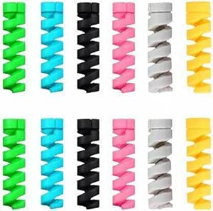 Inefable Multicoloured Protection Spiral Cable & Wire Protectors Spring ...