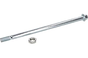 MOTO SUPPLY Axle Rear 00- Aprilia RX/SX/Schwingachse 12 mm x 240 mm for Derbi Senda, Gilera RCR