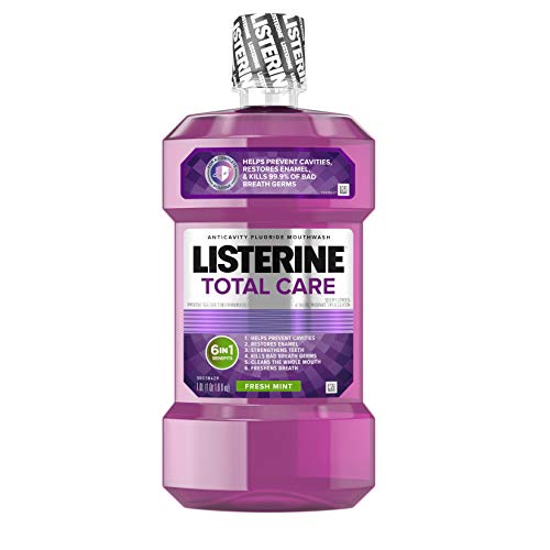 Listerine Total Care Anticavity Mouthwash-Fresh Mint-34 oz RS.3027 (81.00% Off) - Amazon