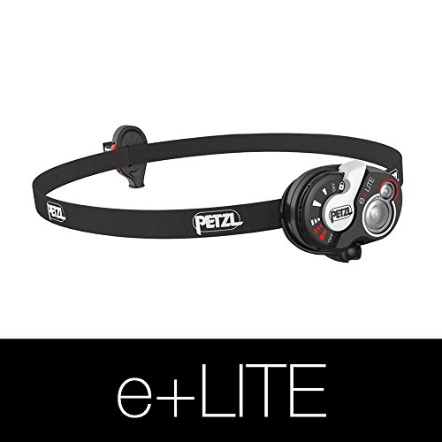 Petzl E02 P4 nuevo e + Lite emergencia faro Ultra compacto, 50 lm