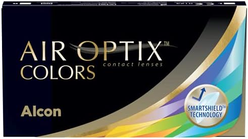Air Optix Colors Lenti a Contatto Mensili, Colore Turquoise, 2 Lenti, BC 8.6 mm, DIA 14.2 mm, +4.25 Diopt