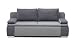 Produktbild B-famous 100620 Lina Dauerschläfer-Sofa, feiner Strukturstoff, 87 x 201 x 88 cm, grau/Hellgrau