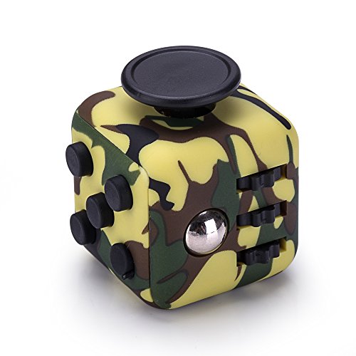 Preisvergleich Produktbild Fidget Cube Anti Stress Würfel in Camo Grün von VAPIAO