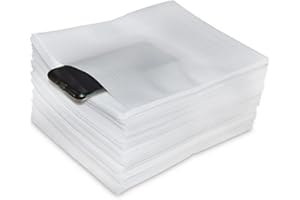 BAMBOOPACK 100Pcs 3.9x5.9 inch Foam Cushioning Pouches Protective Packaging Sleeves for Glassware Dishes Fragile Items Shipping Moving Storage Supplies