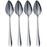 Lot de 4 Cuillères à Café Inox Vesuvio 15cm Argent - Maison