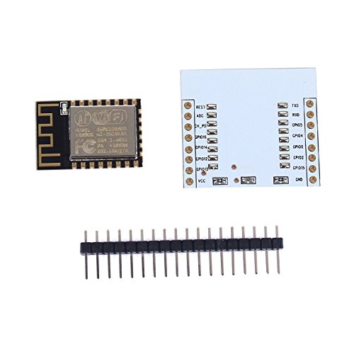 tinxi® ESP8266 ESP-12 Serial Port Wireless WIFI Module & IO Adapter Plate Expansion - 5