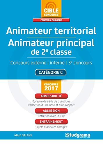 Télécharger Animateur territorial, animateur principal de 2e classe Livre eBook France