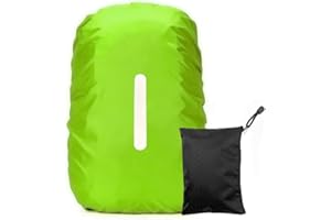 LICQIC Waterproof Rain Cover for Backpack, Reflective Rucksack Rain Cover for Outdoor, Hiking, Camping, Traveling, Cycling