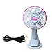 Japace® Multifunctional Portable Mini Clip Fan for Baby Stroller Baby Cots Playpens Desks In the car Table Desk Clip-on With USB Cable Built-in lithium battery(Random Colour)