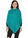 Cayman Aqua-Blue Poncho Shrug RS.997.00