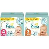 Prima Bebek Bezi Premium Care 4 Beden 84 Adet Maxi Fırsat Paketi & Prima Bebek Bezi Premium Care 3 Beden 96 Adet Ultra Fırsat