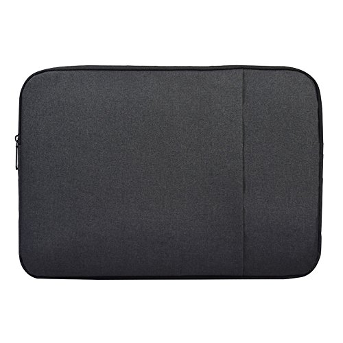 Lebensein Laptoptasche Schutzhülle für 13-13,3 Zoll Laptops Ultrabooks, 34,5cm Laptophülle Speziell für 13,3" MacBook Pro und MacBook Air, Stoßfest, Wasserresistent, Schwarz