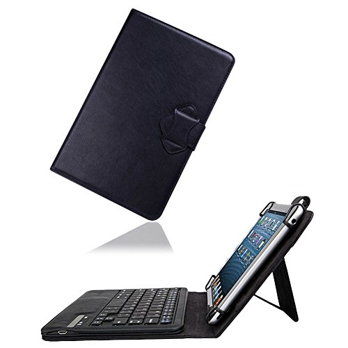 Tastatur für Medion Lifetab P9702 X10302 P10400 S10365 P10506 P10505 P10356 S10366 P10325 P10341 Tablet Schutz-Hülle Cover Case Bluetooth NAUC® - 4