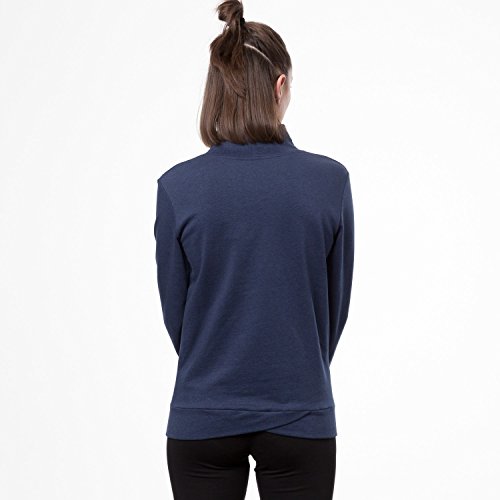 THOKKTHOKK Damen Sweatshirt Dunkelblau Bio Fair, Größe:XL - 5