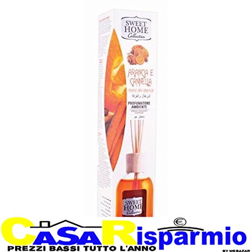 SUAREZ NANI Sweet Home Collection PROFUMATORE AMBIENTE ARANCIA E CANNELLA 100 Milliliter
