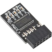 Module TPM 2.0 SLB9665 20 Broches Pour Cartes Mères Gigabyte Anciennes - Mise à Niveau Vers Windows 11