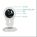 Produktbild Kabellose Wifi IP Kamera,WiFi Baby Monitor HD 720P WLAN Überwachungskamera,PIR Nachtsichtmodus,Zwei-Wege-Audio,Bewegungserkennung,mobile Push-Benachrichtigungen,Lautsprecher fernsteuerbar Sicherheitskamera,Plug & Play