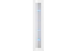 Web Furniture Maruska Vetrina Bianco Laccato