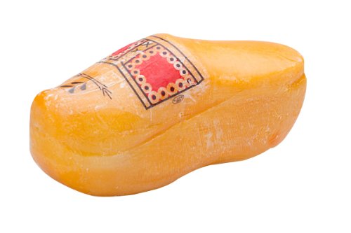 Preisvergleich Produktbild Käse-Holzschuh - Holzschuh aus Käse / 1000 gramm