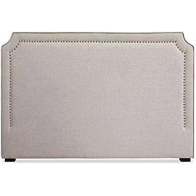 Menzzo Tête de lit Milana 180cm Tissu Beige