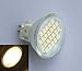 Produktbild 1x MR11 GU4 24 3528 SMD LED Lampe Spot Strahler Leuchtmittel Warmweiß 12V