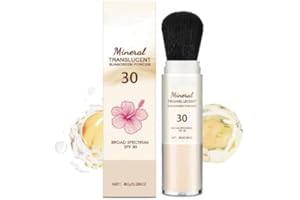 PLVNNZ P-owder Sunscreen,Hawaiian Tropci Scalp Powder,Hawaiian Tropci Mineral Protection Sunscreen Powder SPF 30 UVA plus UVB Protection, Beach Sweatproof Face Sunblock Powders for Face and Body