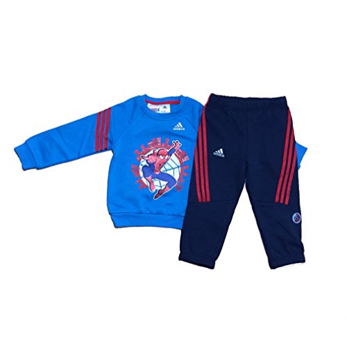 Adidas Spider Man Infant Boys Tracksuit (9-12 MONTHS)