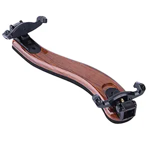 Optimuss Adjustable Brown Shoulder Rest Pad Fiddle Support Holder For 3/4 4/4 Violin