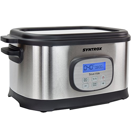 Syntrox Germany Sous Vide Kocher Multikocher, Vakuumgarer, Slow Cooker Langsamgarer, Schongarer der Premiumklasse - 4