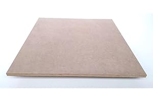 MARTIN WEDDELING 8mm starke MDF Platten, Holzplatten (300x500mm)