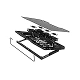 Kaiyitong Laptop-Kühler, tragbare Kühlhalterung, Desktop-Halterung, sechs Lüfter können eingestellt Werden, Exquisite Mode (Color : Black)