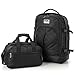 Produktbild Aerolite Maximale Ryanair Zweiteiliges Set 55x40x20cm Rucksack Reisen und 35x20x20 Handgepäck Reisetasche Gepäck Kabinenhandgepäck (Rucksack + Tasche Set)
