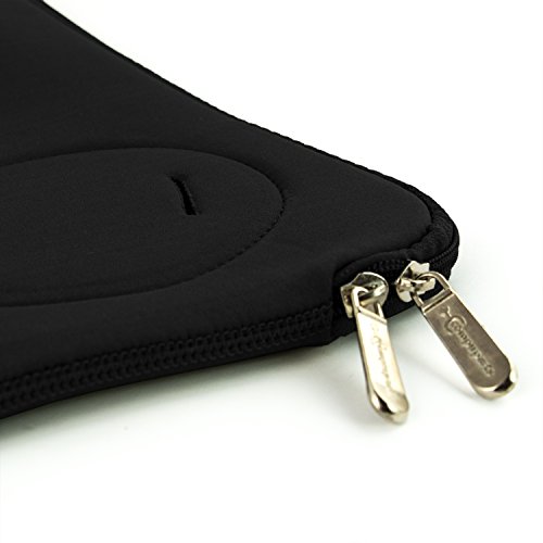 Neopren Laptop Notebook Hülle Laptop Tasche Sleeve Farbauswahl Case 15,4″/17″ Zoll Schwarz - 6