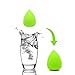 Minifamily® Light Green Mini Size Beauty Flawless Makeup Blender Comestic Sponge Puff