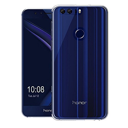 iVoler Funda Huawei Honor 8  Slim Fit Huawei Honor 8 Funda Carcasa Case Bumper con Absorci  n de Impactos y Anti-Ara  azos Espalda Case Cover para Huawei Honor 8 - Transparente