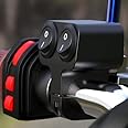 Gear Up 7/8-inch Motorcycle Handlebar Dual Button CNC Metal 12V Switch (Both 1-Way) Control for Headlight, Fog Light, Horn, Hazard Control