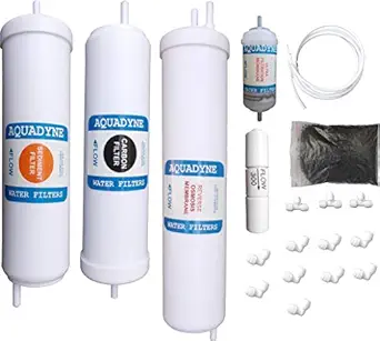 Aquadyne Plastic Service Kit with Installation Guide for Aquaguard Enhance Ro+Uv+Uf (White)