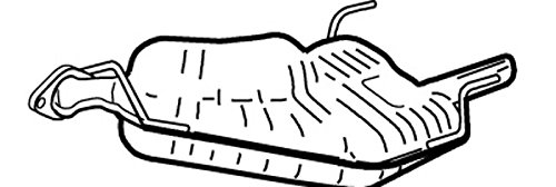 Preisvergleich Produktbild Walker 21001 Endschalldämpfer