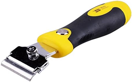 Cleaning Glass Wall Scraper with 4 PCS Blade Multipurpose Metal Scraper/Stripper Longth Adjustable