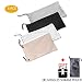 Produktbild 4PCS Microfiber Tasche wasserdichte Abdeckung weiche Tuch sauber Aufbewahrungstasche Geeignet für Gläser, Sonnenbrillen, Schmuck, Smartphone und Foto Frame Aufbewahrungstasche Geschenk Ski GogglesStor
